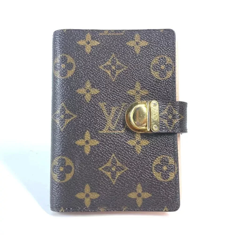 LOUIS VUITTON Monogram AgendaPM System Planner